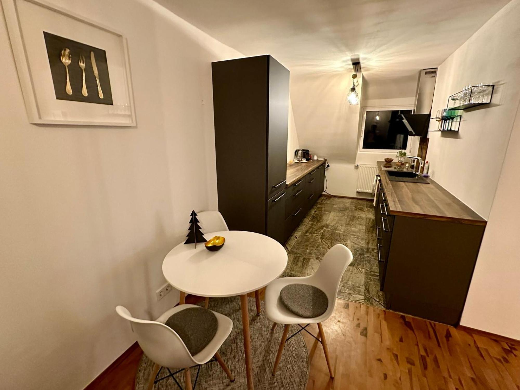 77M² - 3 Zi Modern Zentrum Kueche Dachterrasse Wlan Karlsruhe Esterno foto